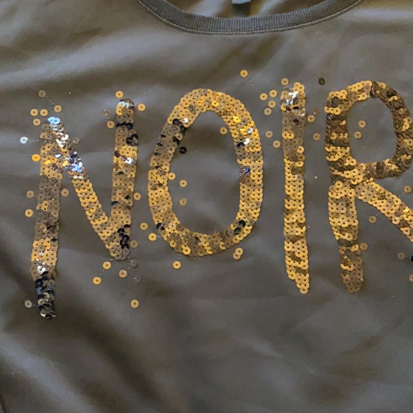 Rockin republic black sweatshirt with black sequins - Picture 3 of 4